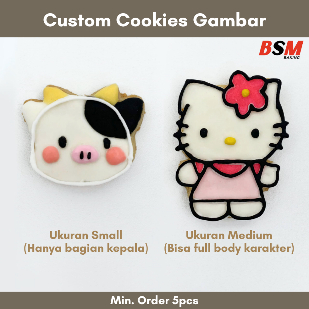 Custom Cookies Gambar / Cookies Karakter / Sugar Cookies / Custom Cookies / Cookies Custom / Decorat