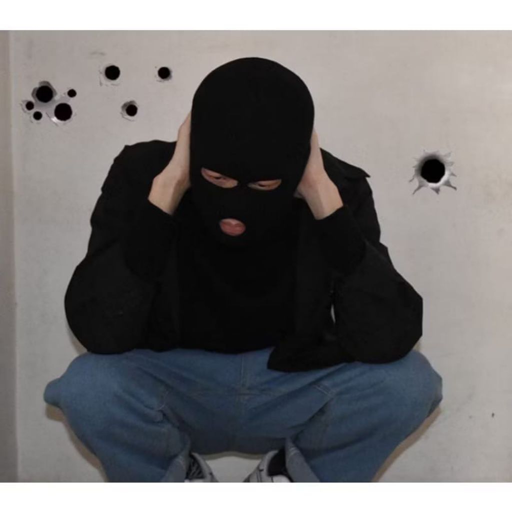 Topeng Sebo /masker ninja /masker rajut helm /masker Buff /masker sebo /Sebo kethu /topeng pesta