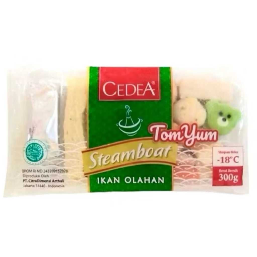 

Seafood Hotpot Steamboat Frozen Food - Steamboat mix - Shabu Set - tomyam- 300gr