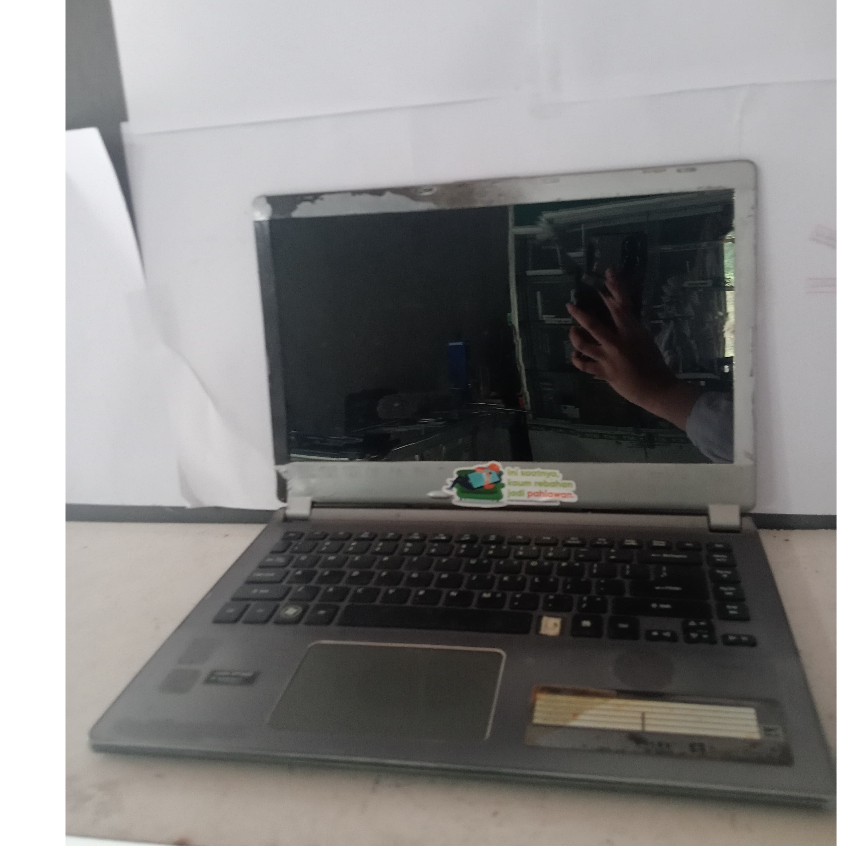 CASING CASE LAPTOP ACER ASPIRE V5 SERIES MODEL NO ZQ WITH KEYBOARD+LCD LED - ercomp1