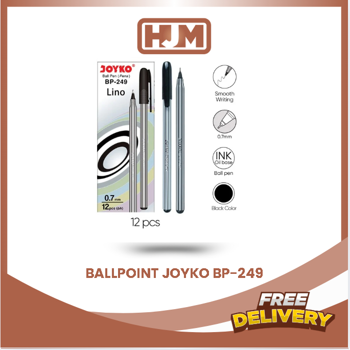 

Pulpen Lino BP-249 Joyko (1 Pcs) / Pen