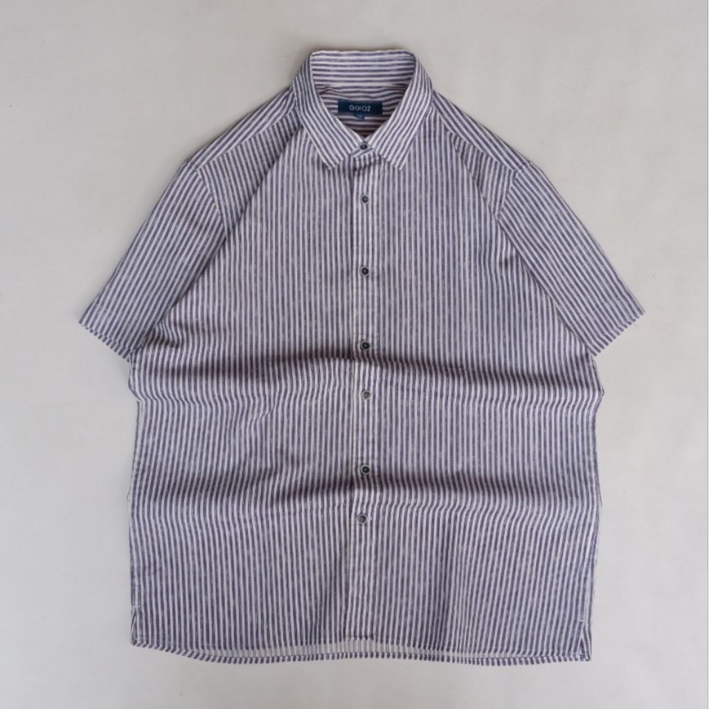 ggio2 kemeja motif garis