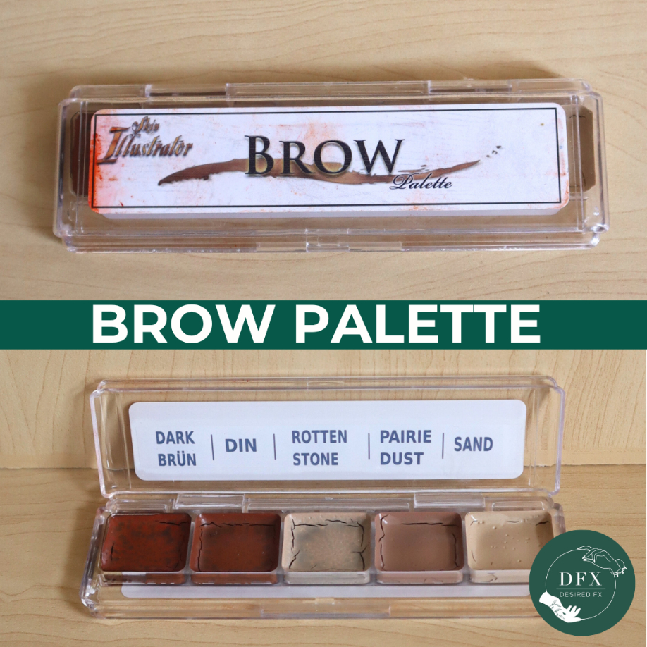 [READY] Skin Illustrator Brow Palette | Eyebrow color palette | Palet alis profesional | Brow makeup