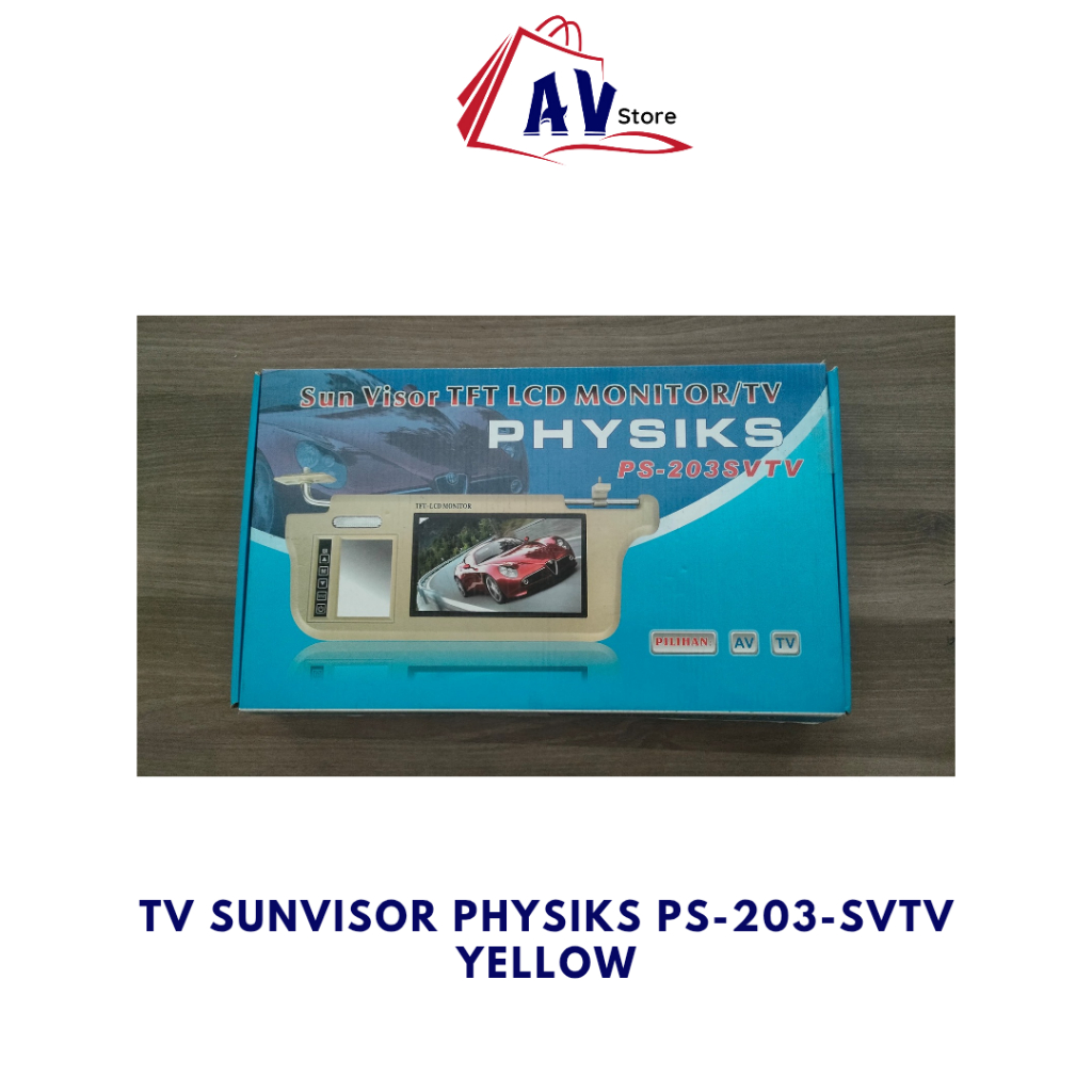 TV SUNVISOR PHYSIKS PS-203-SVTV YELLOW