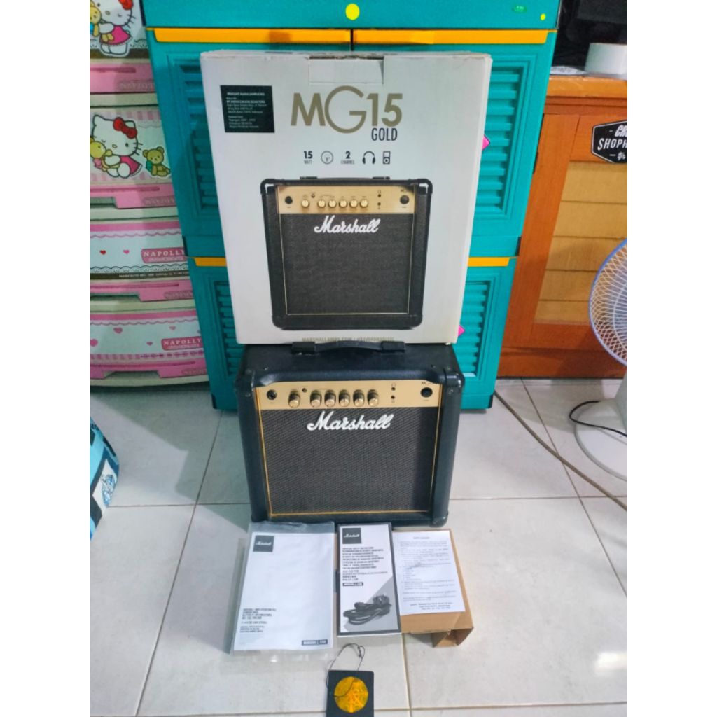 Ampli marshal MG15 Gold