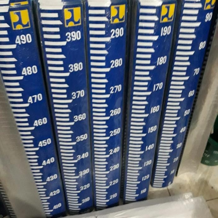 PeilScale PeilSchaal Alat untuk mengukur permukaan ketinggian air