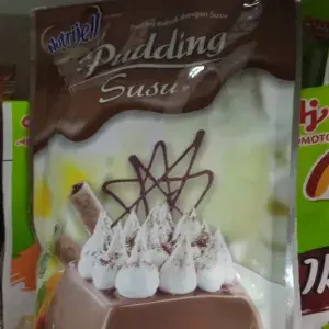 

Puding susu nutrijel capucino