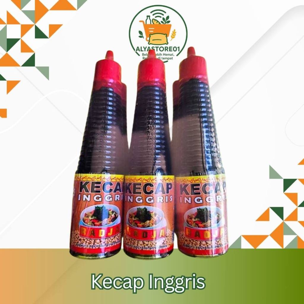 

Kecap Inggris Bumbu Penyedap Masakan kemasan botol 150ML