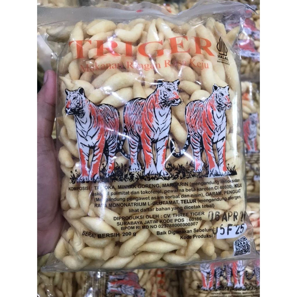 

BIDARAN KEJU MINI TRIGER 200GR