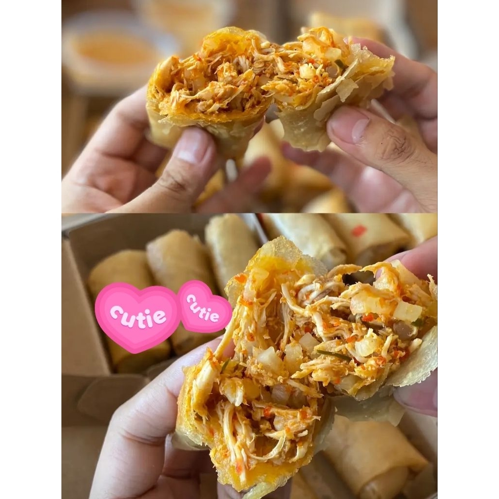 

Lumpia Ayam Suwir Mercon