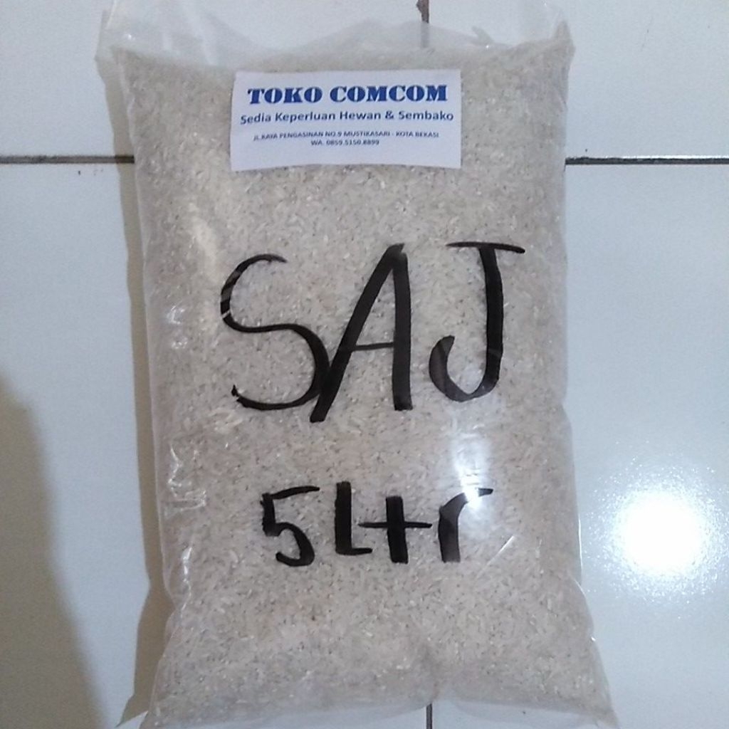 

Beras Repack SAJ 5Ltr