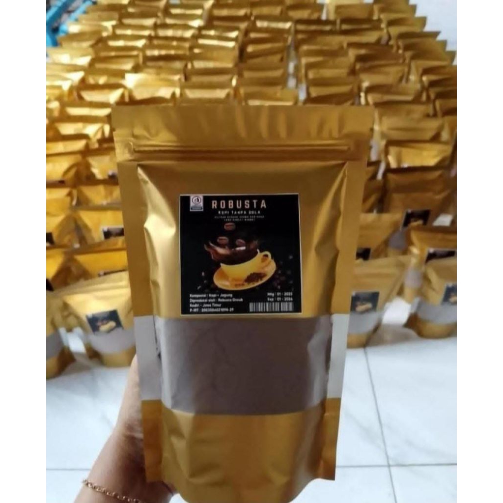 

Kopi hitam robusta klip 300gram