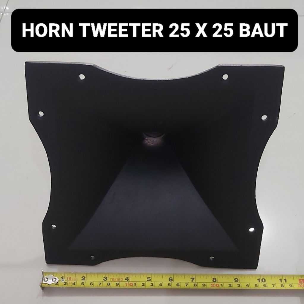 Corong Tweeter 25 CM x 25 CM Horn Besi DRAT + Baut