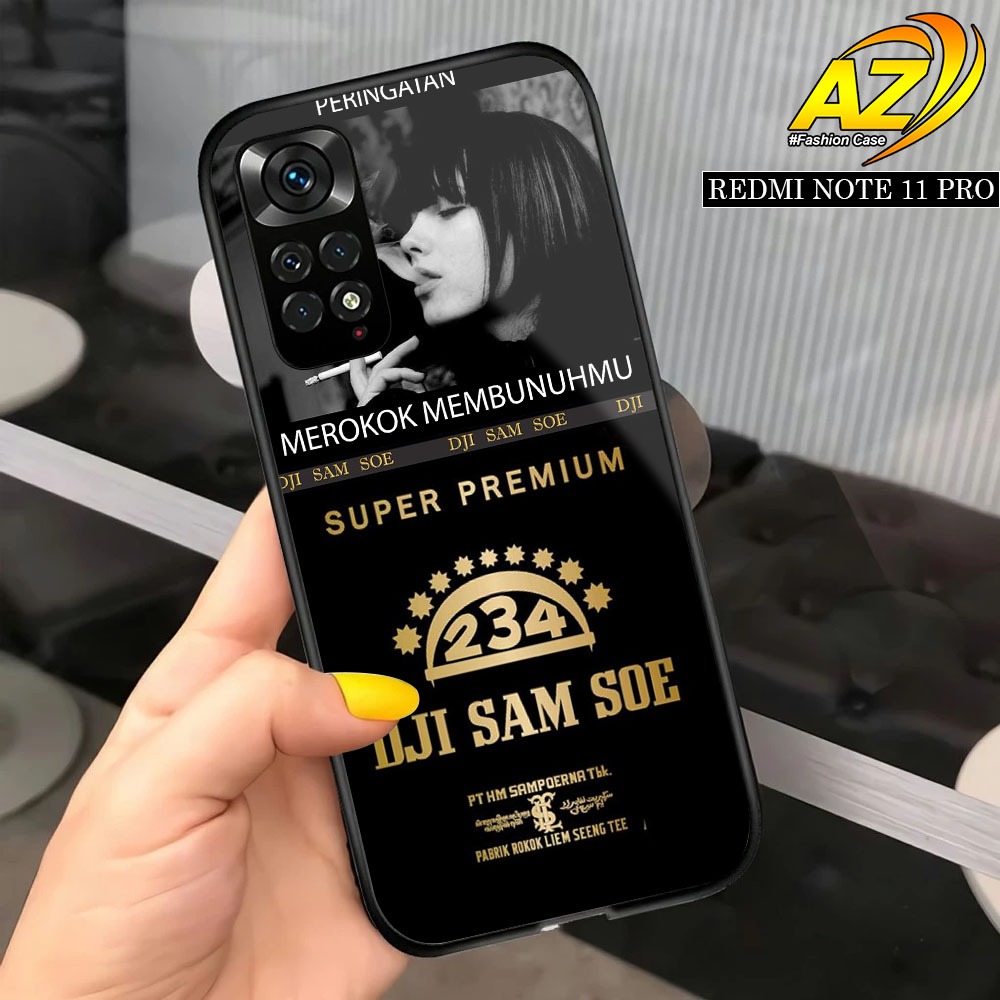 Case REDMI NOTE 11 PRO Terbaru Fashion Case [ ROKOK1 ] Casing Hp Case Murah Softcase Hardcase Pelind