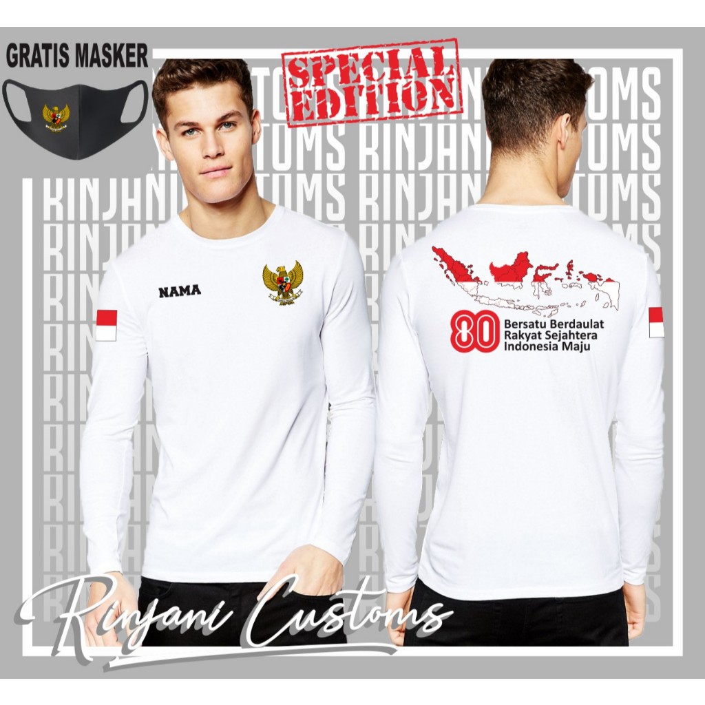 KAOS HUT RI KE.KAOS 17 AGUSTUS HUT RI.