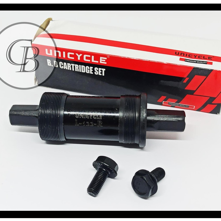 BB Bearing Bottom Bracket Sepeda 122 Unicycle As Tengah As Gir Kotak Axle Axis Square Murah Ori Orig