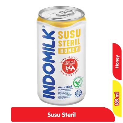 

Indomilk Susu Steril Madu 189 ml