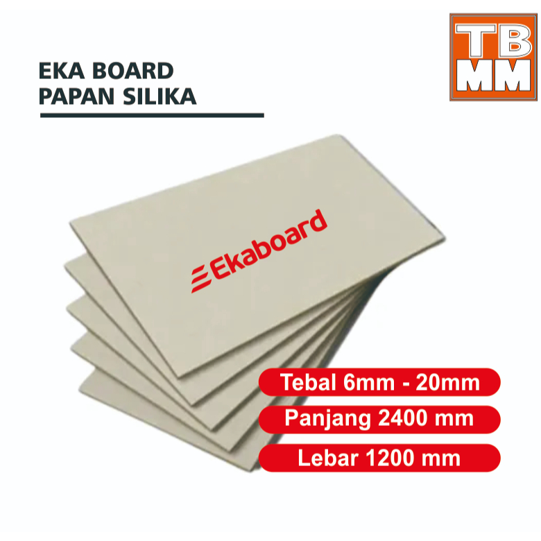 PAPAN SEKAT PARTISI 6MM - 20MM / PAPAN GRC BOARD TEBAL