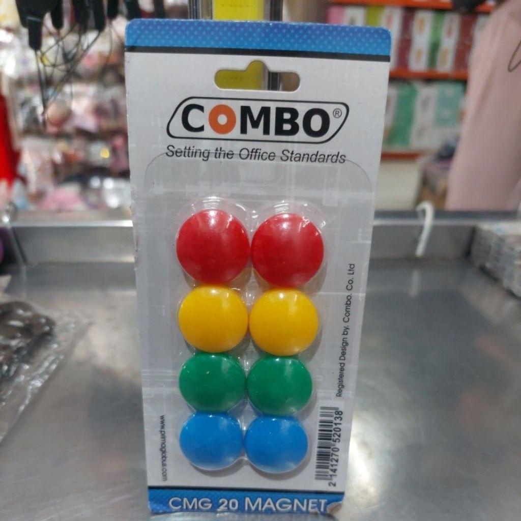

Magnet Papan Tulis / Maghnet Papan Whiteboard 20mm Combo / Magnet Warna