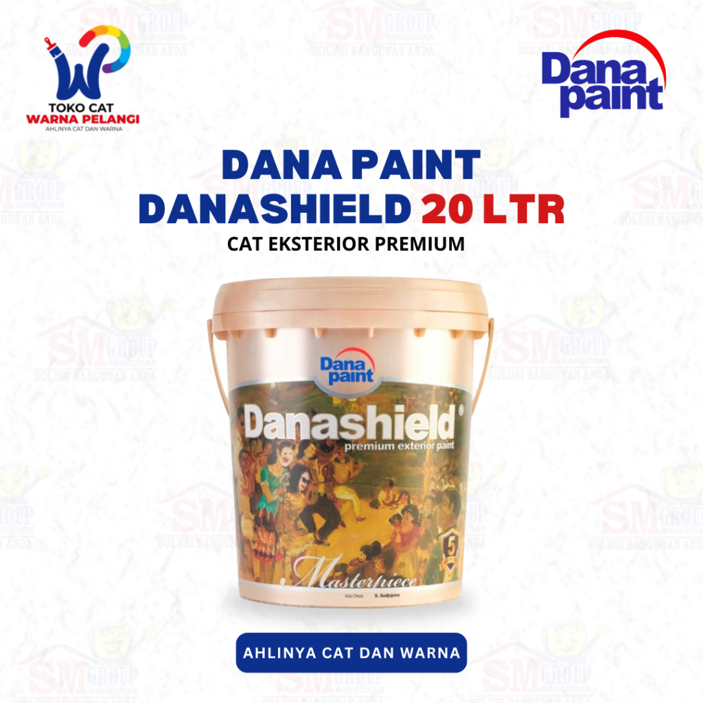Cat Tembok Eksterior DANASHIELD Dana Paint 20 Ltr