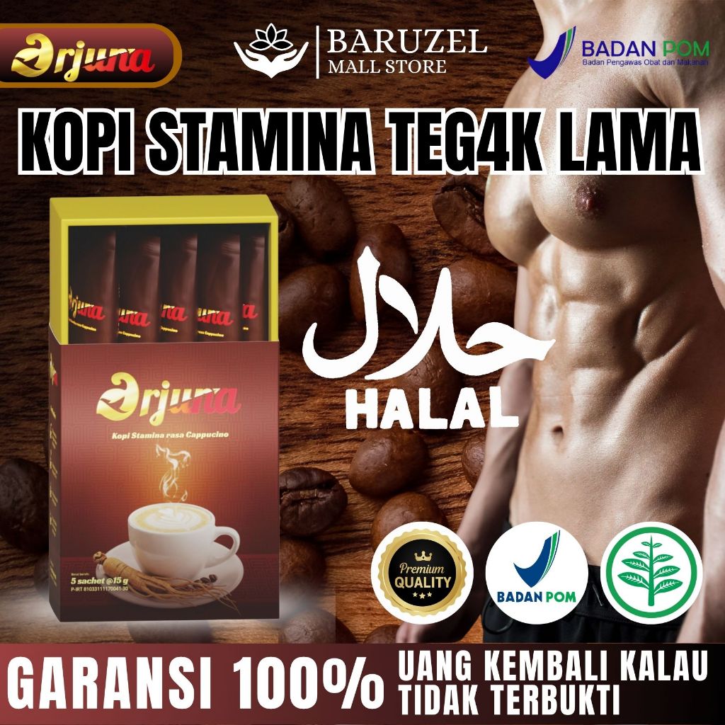 

Kopi Arjuna Kopi Stamina Kuat Tahan Lama Extrak Gingseng 1 Box