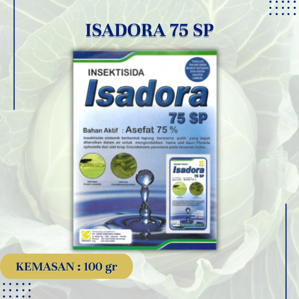 INSEKTISIDA ISADORA 75 SP ISI 100 GR