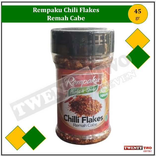 

[6 X]Rempaku Bumbu Dapur Chili Flakes 45 gr