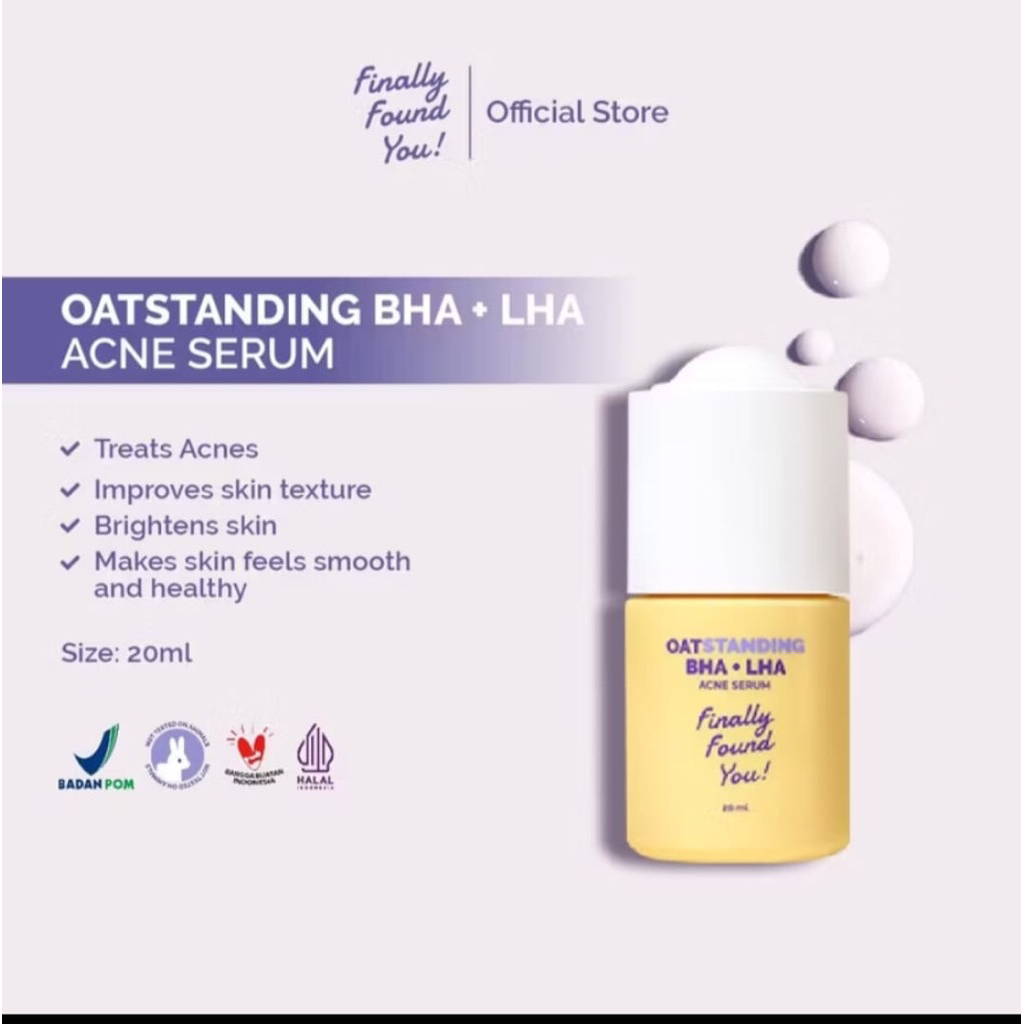 Finally found you serum acne