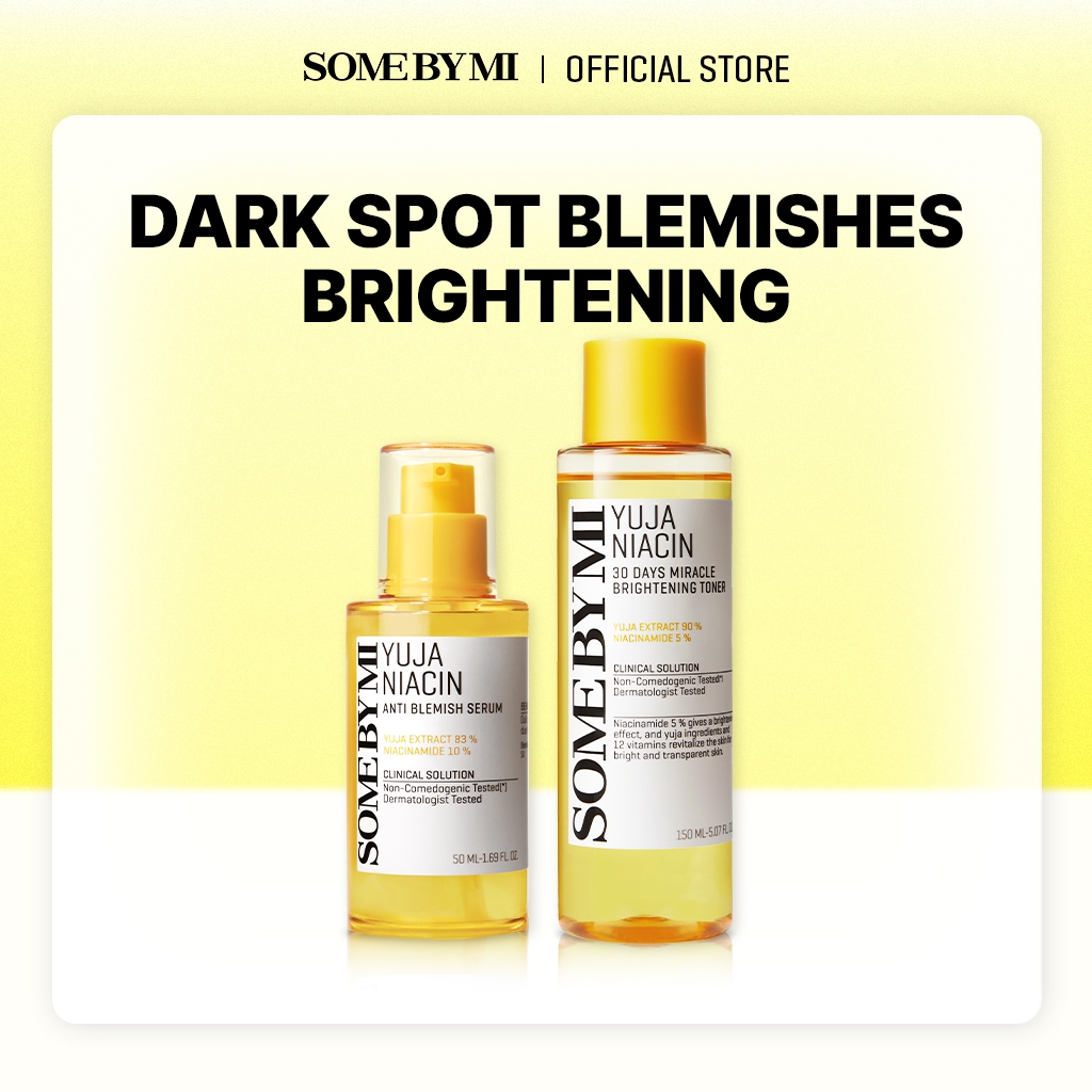 SOME BY MI Yuja Niacin Toner+Serum 2 Step Set