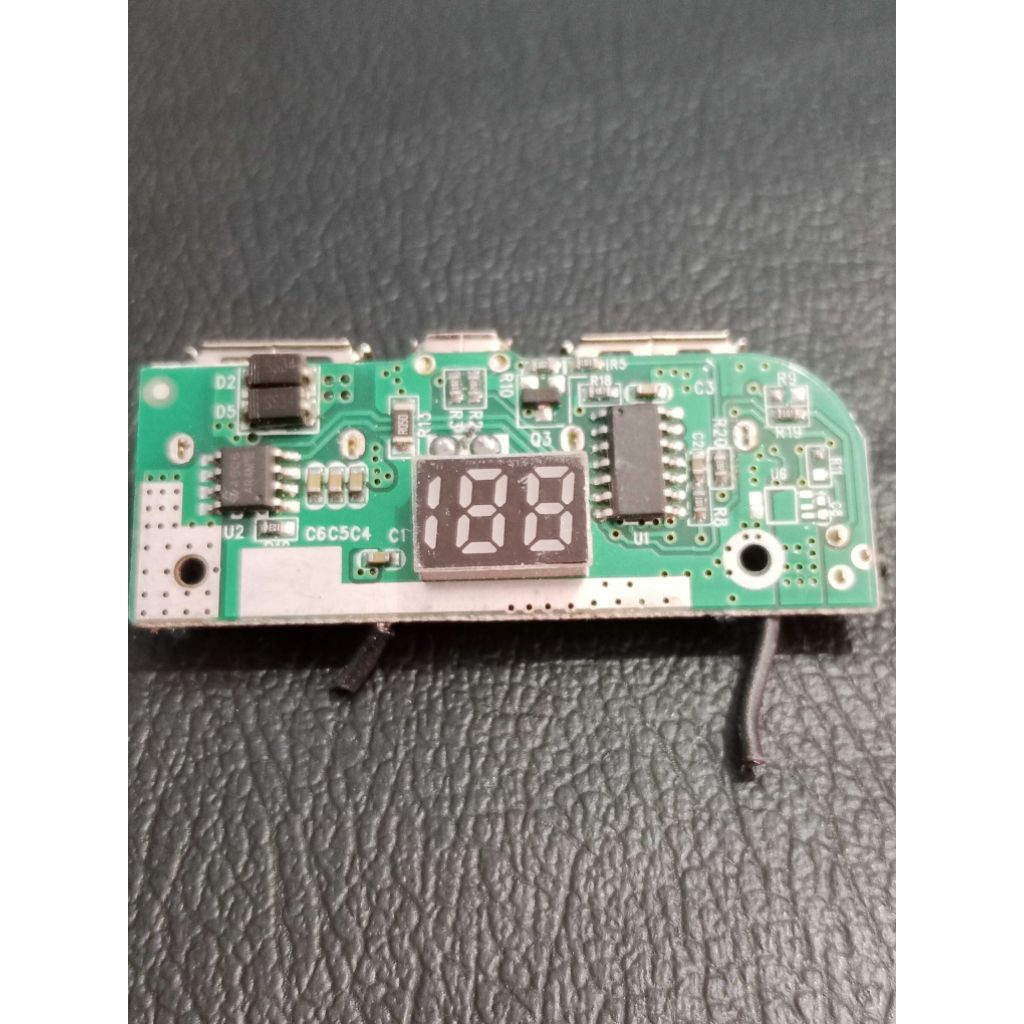 Modul Powerbank Digital Led Fast Charger 2,5A 5volt Modul Charger Indikator digital