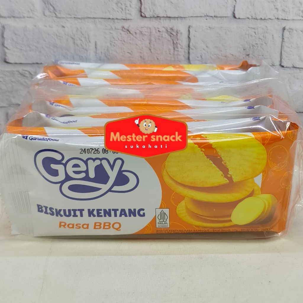 

Gery Biskuit Kentang | Garuda Food | Gery Potato Biscuit