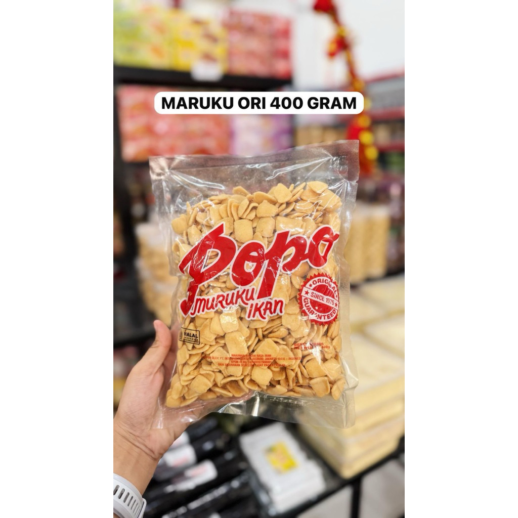 

MARUKU IKAN POPO ORI 400 dan 800 GRAM