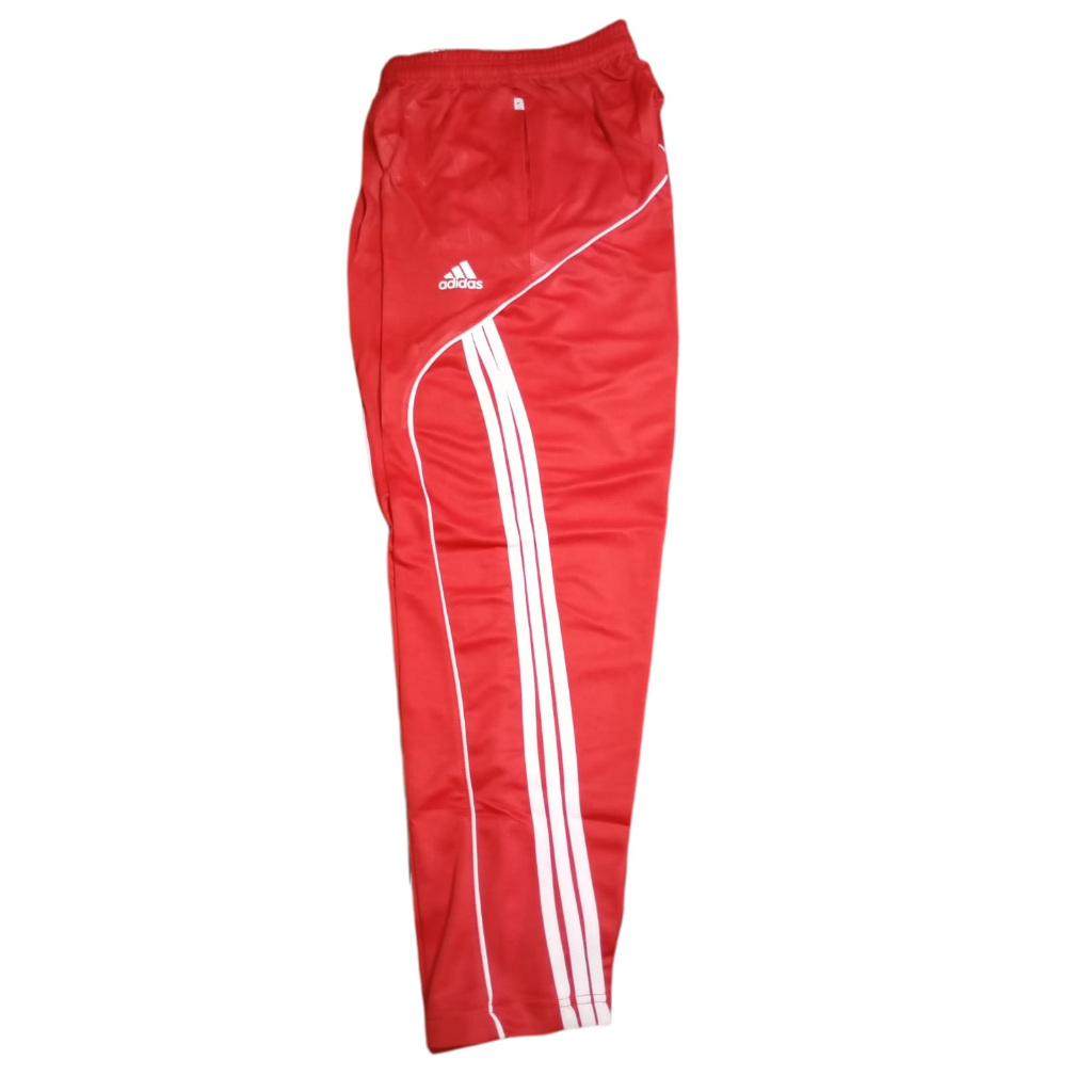 Celana Panjang Olahraga Training  Trackpants  Adidas  Ukuran L Merah