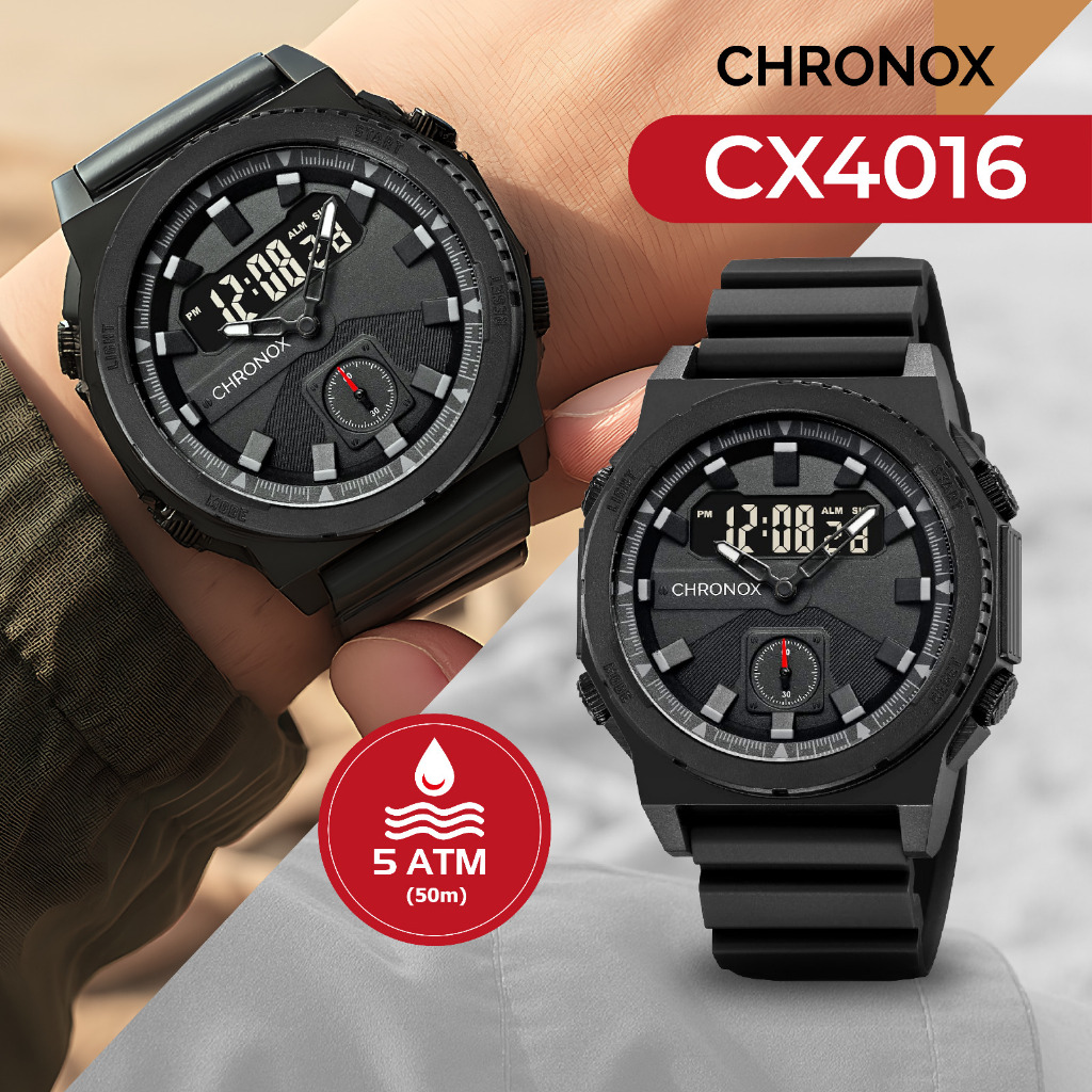 CHRONOX Jam Tangan Digital Unisex Pria Wanita - CX4016