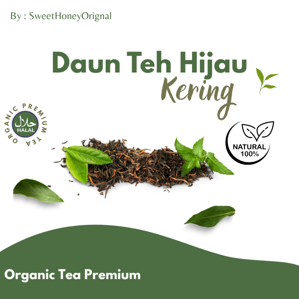 

Daun Teh Hijau Kering Organik / Green Tea