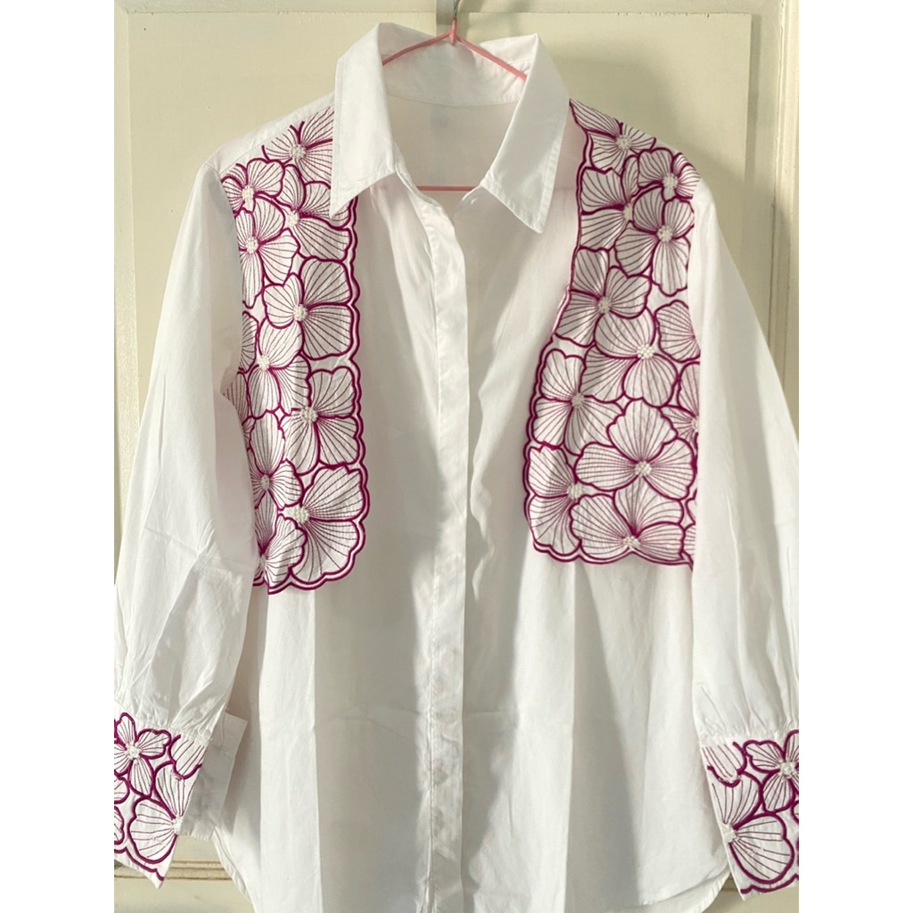 [ PRELOVED ] KEMEJA PUTIH STUDIO TUI DUPE NOT RURIK ECINOS THIS IS APRIL COTTON INK LAFIYE