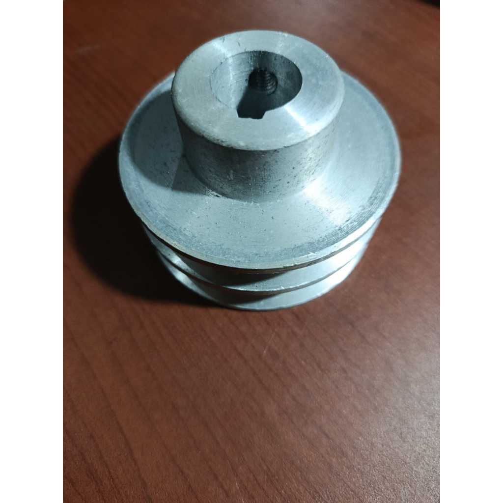 Poli Pully Poli Mesin Penggerak GX160 GX200 Aluminium 2 Jalur