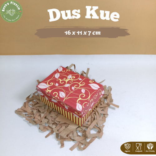 

(isi 20 lembar) Dus Nasi / Dus Snack Motif / Box Kue / Snack Box 11 x 16 x 7 CM
