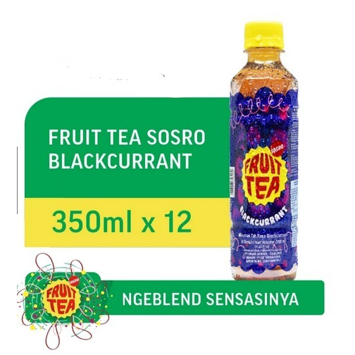 

Fruit Tea Blackcurrant Botol 350 ml x 12 PCS