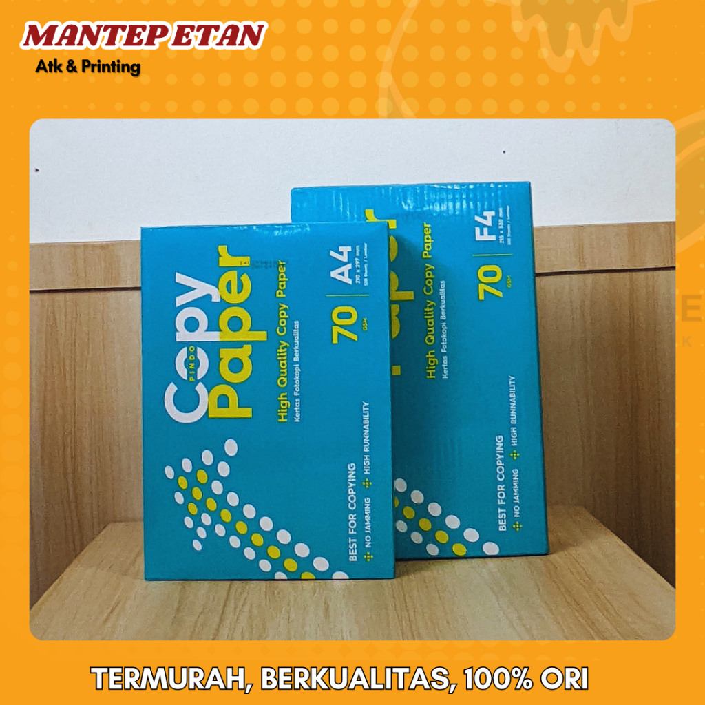 

Kertas HVS F4 Copy Paper 70gsm
