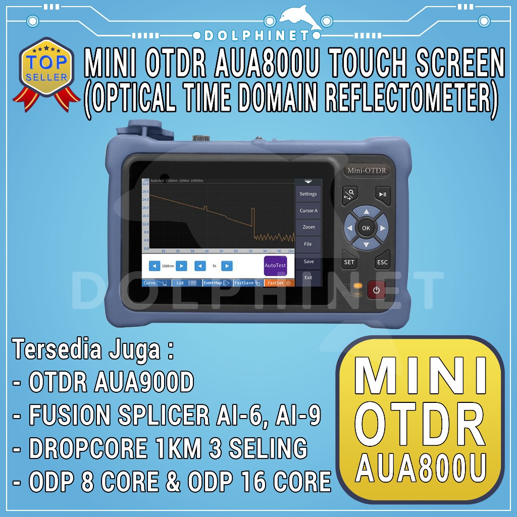 OTDR Novker NK4000D Premium Version AUA-800U Comptyco Pro Series Smart OTDR Mini AUA800U 1310/1550nm