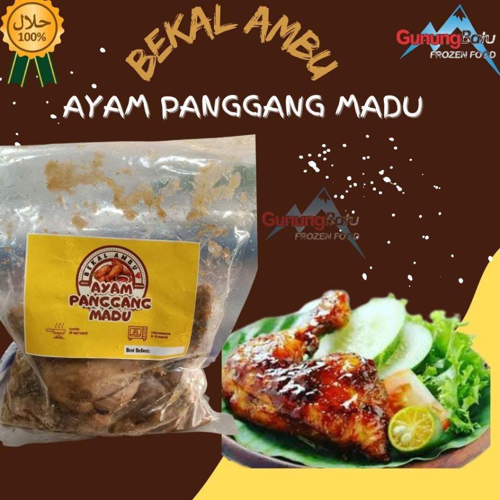 

BEKAL AMBU AYAM PANGGANG MADU