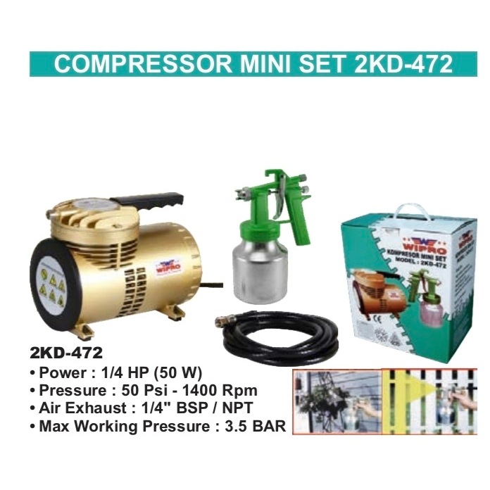 KOMPRESOR MINI SET 2KD-472 WIPRO