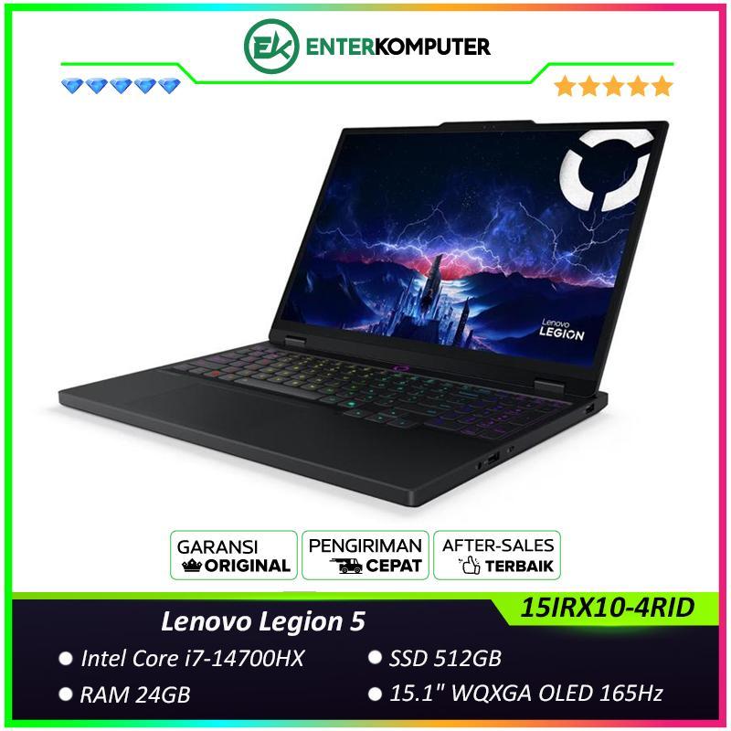 Lenovo Legion 5 15IRX10-4RID - Laptop Core i7-14700HX RAM 24GB SSD 512GB RTX 5050 8GB 15.1" WQXGA OL