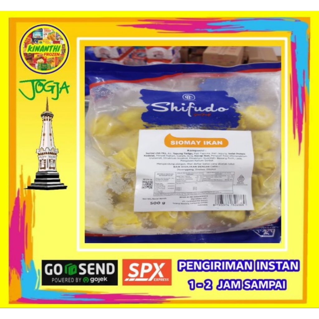 

Shifudo siomay ikan 500 gr, Jogja frozen