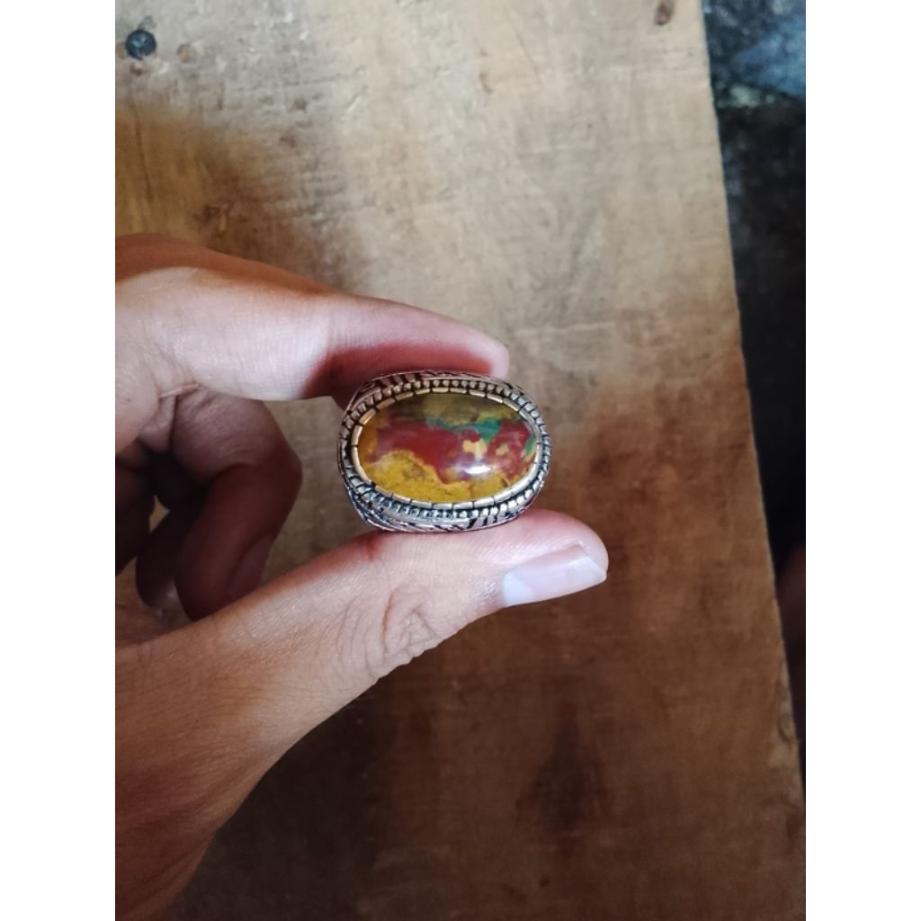 batu akik nogosui multicolor