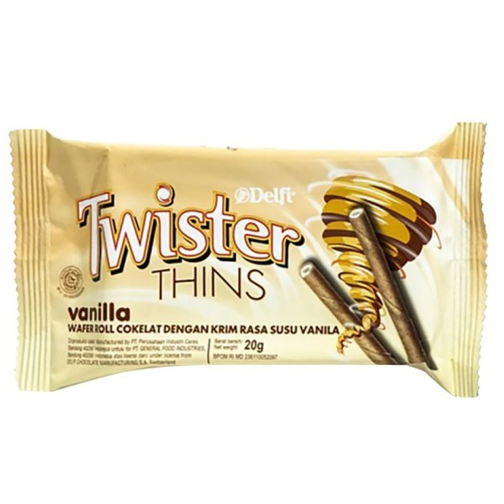 

DELFI TWISTER THINS VANILLA 20 GR 8991001790071