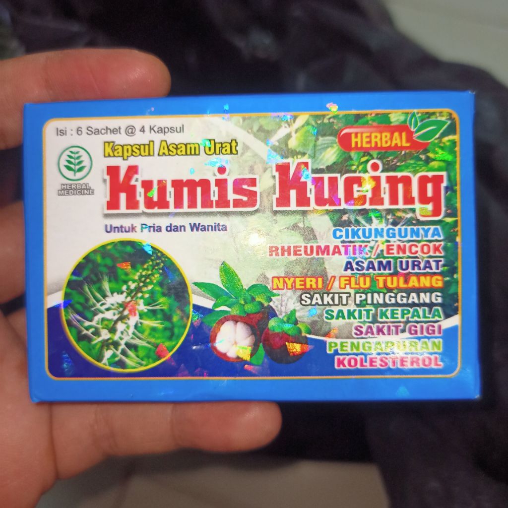 kumis kucing kapsul