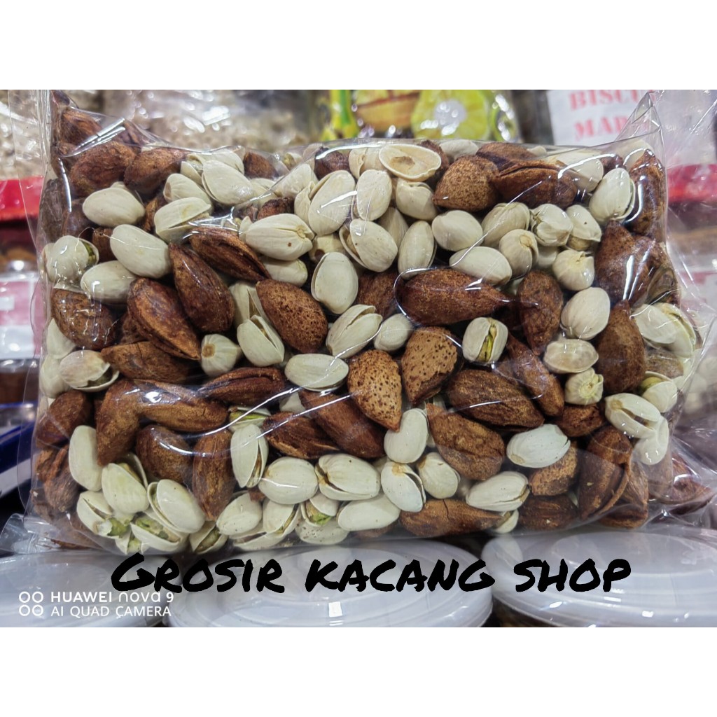 

MixNuts Pistachio Almond Kulit 250Gr