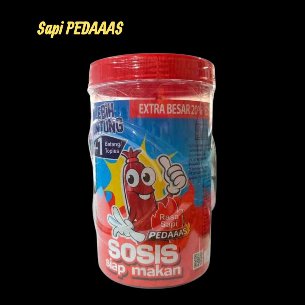 

Cahayadstore Sosis So Nice Ayam Sapi Otak-Otak Isi 24+1 Pcs